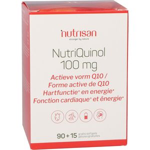 Nutrisan NutriQuinol 100mg Softgels 105st