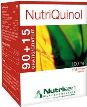 Nutrisan NutriQuinol 100mg Softgels 105st