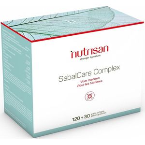 Nutrisan Sabalcare Complex Softgels - Prostaat Ondersteuning met Natuurlijke Ingrediënten