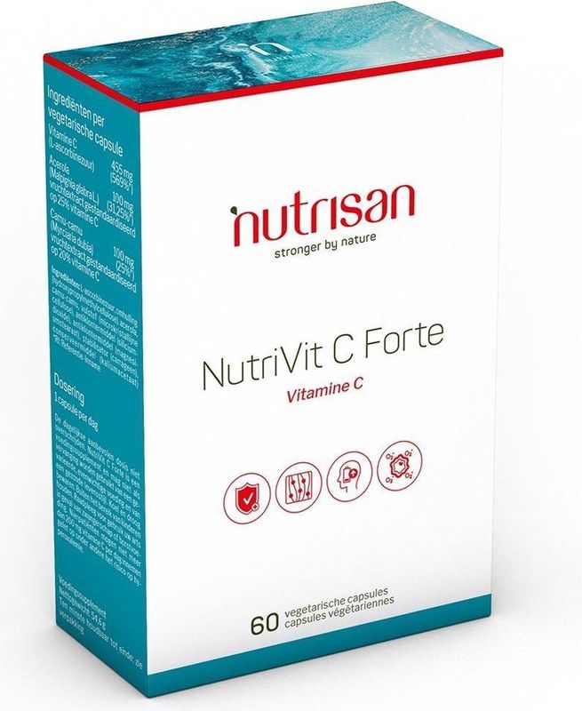 Nutrisan Nutrivit C forte  60 Vegetarische capsules