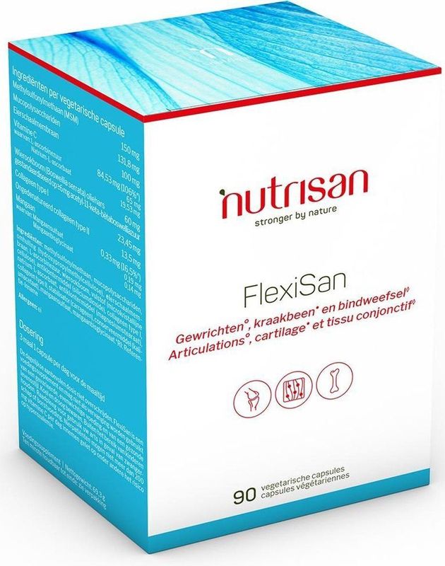 Nutrisan Flexisan Nf V-caps 90 - Gewrichtssupplement voor Soepele Gewrichten en Bindweefsel