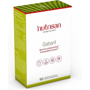 Gabaril 60 V-caps - Vitamine B - Hoogkwalitatieve GABA - Citroenmelisse