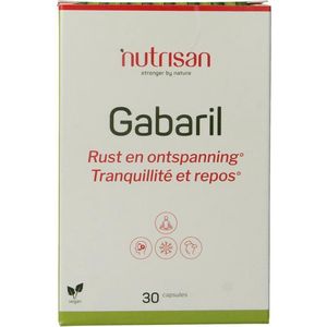 Nutrisan - Gabaril - Voedingssupplement - Citroenmelisse - 60 Capsules