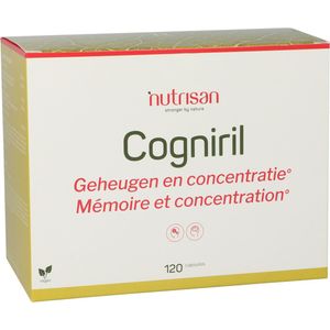 Nutrisan Cogniril Geheugen & Concentratie 120Capsules