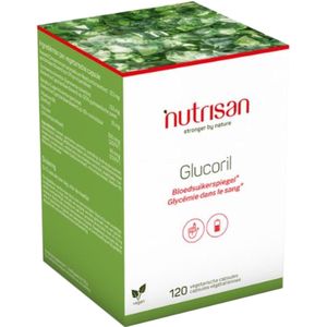 Nutrisan - Glucoril - Voedingssupplement - Kaneel, Gymnema, Banaba - Vegetarische Capsules