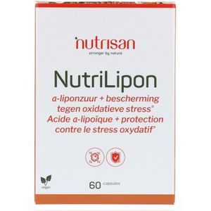 Nutrisan - NutriLipon - Capsules - Vegan - 60 Stuk