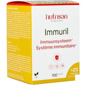 Nutrisan Immuril  Promo Capsules 100+20 stuks