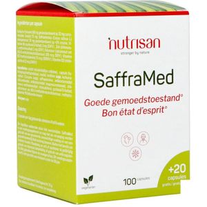 SaffraMed - Vitaminen - B6 B12 Foliumzuur - Saffraanextract - Kurkuma