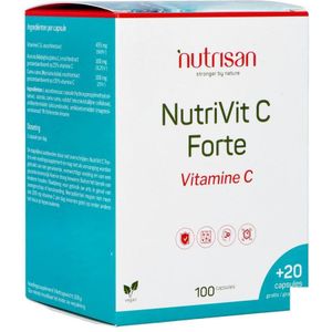Nutrisan NutriVit C Forte promo Capsules 100+20 stuks