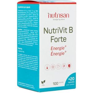 Nutrisan NutriVit B Forte promo Capsules 100+20 stuks