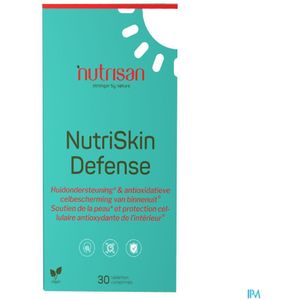 Nutrisan - Nutriskin Defense - 30 Tabletten - Huidondersteuning - Antioxidanten