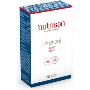 Nutrisan - Promeril Ogen - Vetzuren - 30 Softgels - Omega-7 Visolie