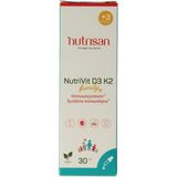 Nutrisan - NutriVit D3 K2 - Vitamine D3 en K2 - Vloeibaar - 30 ml