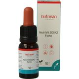 Nutrisan - NutriVit D3 K2 Forte Druppels - Vitamine D3 en K2 - 30ml