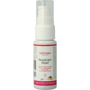 Nutrisan - Respicalm Relief - Orale Spray - Natuurlijke Ingrediënten - IJslands Mos