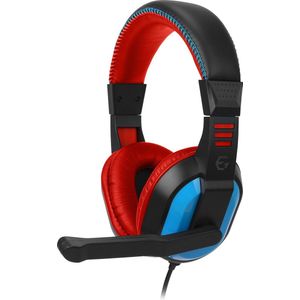Egogear SHS10 Gaming Headset Bedraad Rood/Blauw Schakelaar (Bedraad), Gaming headset, Veelkleurig