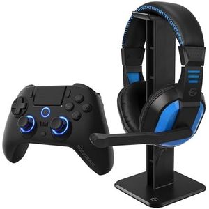 EgoGear - SBP30 Gaming Pack - PS4/PS3/PC RGB Bluetooth-controller + gamingstandaard en headset