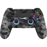 DragonShock MIZAR BT Draadloze Controller Grijs Camo Geschikt voor PS4, PC en Mobile
