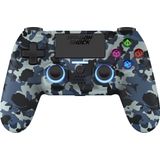 DragonShock - Mizar - Controller - Blauw - Draadloos - Voor PS4