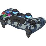 DragonShock - Mizar - Controller - Blauw - Draadloos - Voor PS4