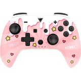 DragonShock - Poptop - Draadloze Controller - Roze - Voor Nintendo Switch