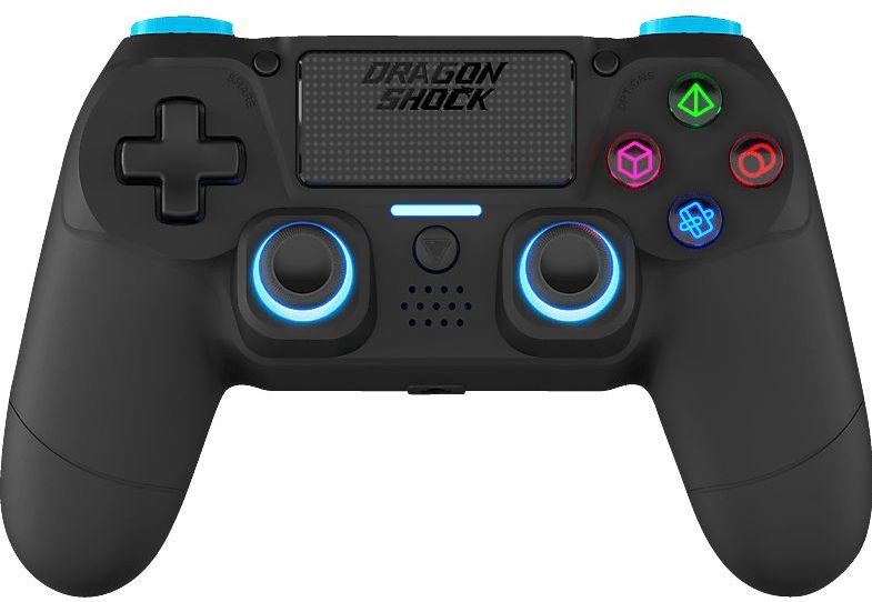 Gamecontroller - Draadloos - Zwart - Rubberen Textuur