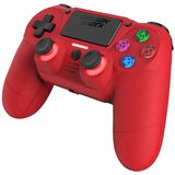 DragonShock - Mizar Controller - Draadloos - Rood - PS4