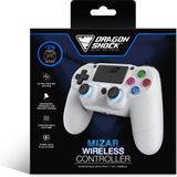 DragonShock MIZAR Bluetooth Draadloze Controller Wit voor PS4, PC en Mobile