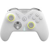 DragonShock NEBULA PRO - Witte Gamingcontroller - Peddels en Bluetooth