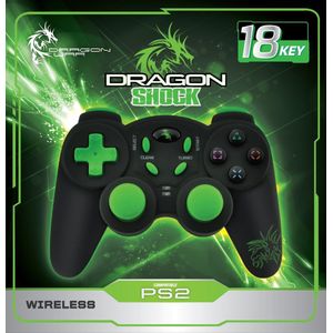 Dragon War Dragon Shock - Draadloze Controller - Geschikt voor Playstation 2