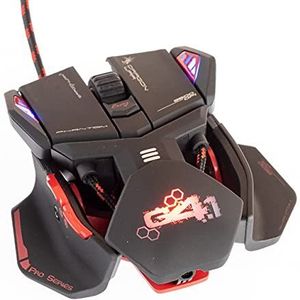 Dragon War - Phantom 4.1 - Gaming Muis - Rood - 5600 DPI - Ergonomisch Ontwerp