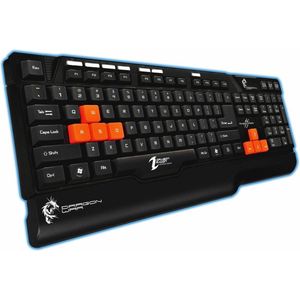 DragonWar Recon QU - Gaming Toetsenbord - Zwart/Oranje