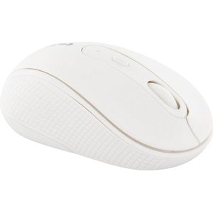 Elephant DragonWar Milki draadloze muis - 6 bedieningsknoppen - 2400 dpi - 2 snelheden (1200/2400) Dpi - Rubberen - Compatibel met PC en Mac - Wit