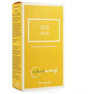 Natural Energy Q10 energy 100mg Capsules 30 stuks