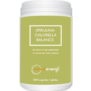 Natural Energy Spirulina-Chlorella balance Capsules 1000 stuks