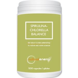 Natural Energy Spirulina-Chlorella Balance Capsules 1000 stuks