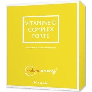 Natural Energy Vitamine D Complex Forte Parels 120 stuks