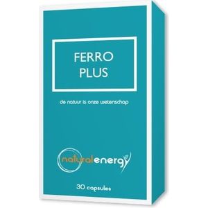 IJzer - Ferro Plus - 100 Tabletten - Voedingssupplement