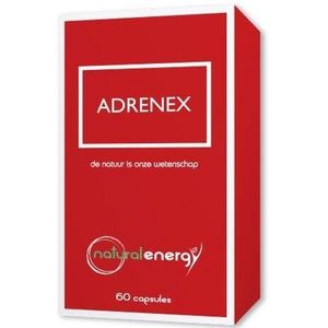 Natural Energy - Adrenex - Voedingssupplement - Ondersteunt Bijnierfunctie