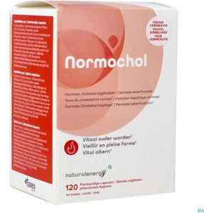 Normochol - Rode Gist Rijst - 600 mg - Plantaardige Capsules