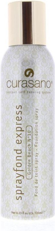 Curasano Sprayfond Express Golden Beach N°10 - 125 ml - Zelfbruiner