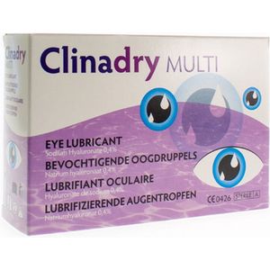Clinadry - Oogdruppels - Multidose - 20 x 0,50ml - Zonder Conserveermiddel