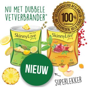 SkinnyLove FRUITY vermageringskuur (2x 500g) incl. garantie met Gegarandeerde werking | Vetverbranding | Afslankkuur