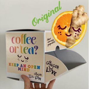 GingerLove Original | Gemberdrankje | Energieverhogend | zonder cafeïne