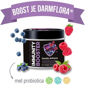 Immunity Booster Family Defense | Rijk aan vitamine C | Ondersteund de weerstand | Beter afweersysteem