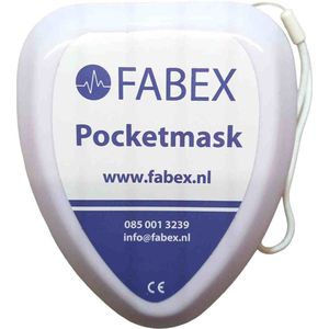 Reanimatiemasker Pocketmask - Kunststof - Hygiënische Beademing