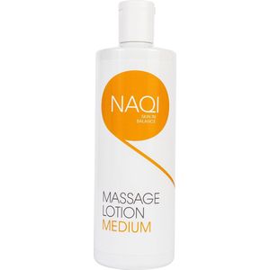 NAQI® Massage Lotion Medium 500 ml - Paraffine vrij - Hydraterend