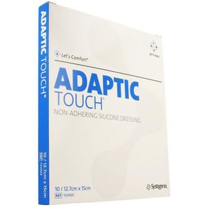 Adaptic Touch Siliconeverband 12,5x15cm 10 stuks