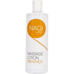 NAQI® Massage Lotion Menthol 500 ml - Opwarmend en verkoelend
