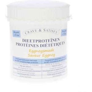Crave & Satisfy Dieetproteïnen Eggnog 200g